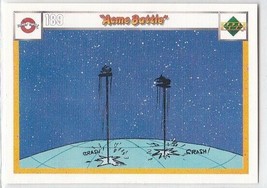 N) 1990 Upper Deck Looney Tunes Comic Ball Trading Card #189/192 Acme Battle - £1.54 GBP