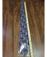 Vintage new old stock Men&#39;s Tie  Spencer &amp; Lowe Red,Navy,teal,white - £7.77 GBP