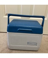 RUBBERMAID COOLER LUNCH BOX BLUE 1806 CAMPING WORK HUNTING TENTING - $19.96 CAD