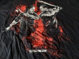 The Walking Dead Amc 2017 Rick Grimes Negan Battle T-shirt Size 2XL - £18.48 GBP