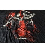 The Walking Dead Amc 2017 Rick Grimes Negan Battle T-shirt Size 2XL - £18.31 GBP