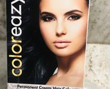 Coloreazy Permanent Cream Hair Color Black 1 Ea-Brand New-Ship N 24-Hour... - $7.79