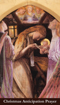 Christmas Anticipation,  Prayer Card, LAMINATED 5-pack - $12.95