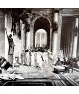 The Death Of Julia Caesar Murder 1913 Roman Plate Print 2 Page History D... - €34,61 EUR