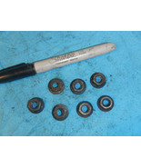 CYLINDER HEAD MOUNT NUTS 1983 83 HONDA CR250R CR250 CR 250R 250 R - $10.65 CAD