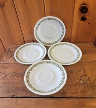 4 Crazy Daisy saucers  6-1/4&quot;W - £3.95 GBP