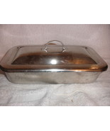Stainless tray and lid for doctor tools, used but nice - £7.90 GBP