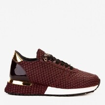 The Majesty Burgundy Leather Men Sneaker image 10