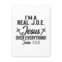  John 15:5 Real J.O.E Bible Verse Canvas Christian Wall Art Read - £56.93 GBP+