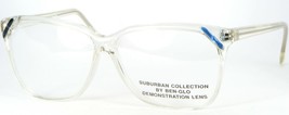 BEN-GLO B.G. Suburban No.1 744 Clear /BLUE Eyeglasses Glasses Frame 56-18-140mm - £26.33 GBP