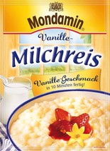 Mondamin Milchreis instant Rice Pudding VANILLA  3 servings/117g FREE SHIPPING - £6.69 GBP