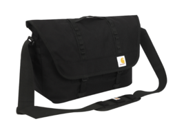 Carhartt Cargo Messenger Bag Unisex Casual Travel Bag Black NWT B0000370-00199 - £113.04 GBP