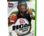 NCAA Football 2003 Microsoft Xbox 2002 Vintage - $4.60