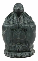 Feng Shui Zen Celestial Buddha Turtle Chanting Mantra Decorative Talisman Statue - £20.53 GBP