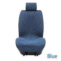SEA Flax Car Seat Cover  Sweatproof Linen Car Seat Cushion with Backrest Pad 4-S - £52.66 GBP