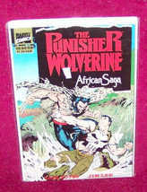 vintage 80&#39;s marvel  comic book graphic novel {the punisher &amp; wolverine} - £15.57 GBP