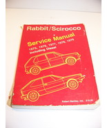 1975 76 77 78 79 VOLKSWAGEN RABBIT SCIROCCO SERVICE MANUAL  INC. DIESEL - €31,24 EUR