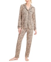 Alfani Womens Ultra-Soft Printed Pajama Set - £35.03 GBP