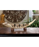 Elephant Tusk Family Home Decor Great for Fireplace Mantel - $49.95