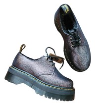 Dr. Martens 1461 Quad FL Metallic Platform Shoes - £118.68 GBP