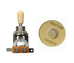 New Epiphone 3 Way Switch Selector Toggle For Les Paul Sg Dot Stamped Epiphone - £14.88 GBP