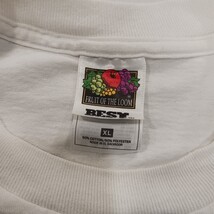 Vintage 1994 Fruit of the Loom TEAM SIR RACEWAY Men's XL White Graphic T Shirt image 10