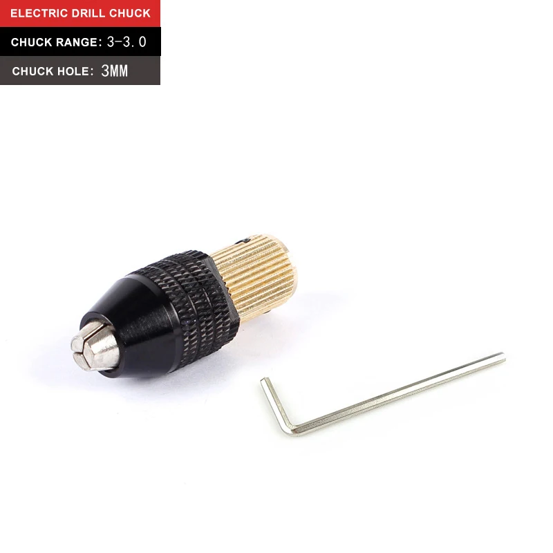Drill Chuck 0.3-3.5mm Mini 3 Jaw Quick Change Keyless Drill Bit Adapter ... - $2,996.36 MXN