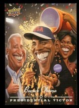 Barack Obama 2009 Upper Deck Presidential Victor Promo Card #PV1 Biden M... - $3.95