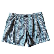 Vintage Columbia Men’s 6” Adjustable Waist Swim Trunks Shorts Blue Size L - $28.03