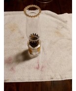 Vintage lamplight kerosene oil wheat design lamp - $94.84 MXN