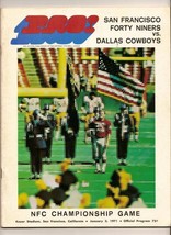 1970 NFC Championship Program 49ers Dallas Cowboys - £111.35 GBP