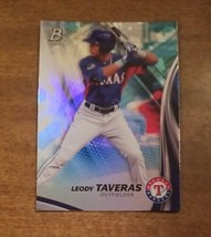 2017 Bowman Platinum Top Prospects Leody Taveras #TP-LT Texas Rangers FREE SHIP - £1.40 GBP