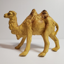 Vintage Putz Nativity Christmas 2 Hump Bactrian Camel Terracotta Clay - £10.19 GBP