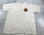 Vintage T Shirt Mens Extra Large White Soccer Kick it Mon Player Charact... - $27.80