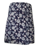 Batik Mini Wrap Skirt Block Print - £30.99 GBP