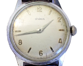 Vintage BARON Germany 7j Manual Unisex Wristwatch - Rare - £105.09 GBP