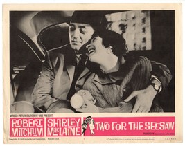 *Robert Wise&#39;s TWO FOR THE SEESAW (1962) Robert Mitchum &amp; Shirley MacLaine #7 - £39.96 GBP