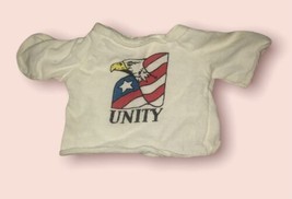 G. I. Joe Style “Unity” Doll Sized Shirt With America &amp; Eagle Graphics - £7.48 GBP
