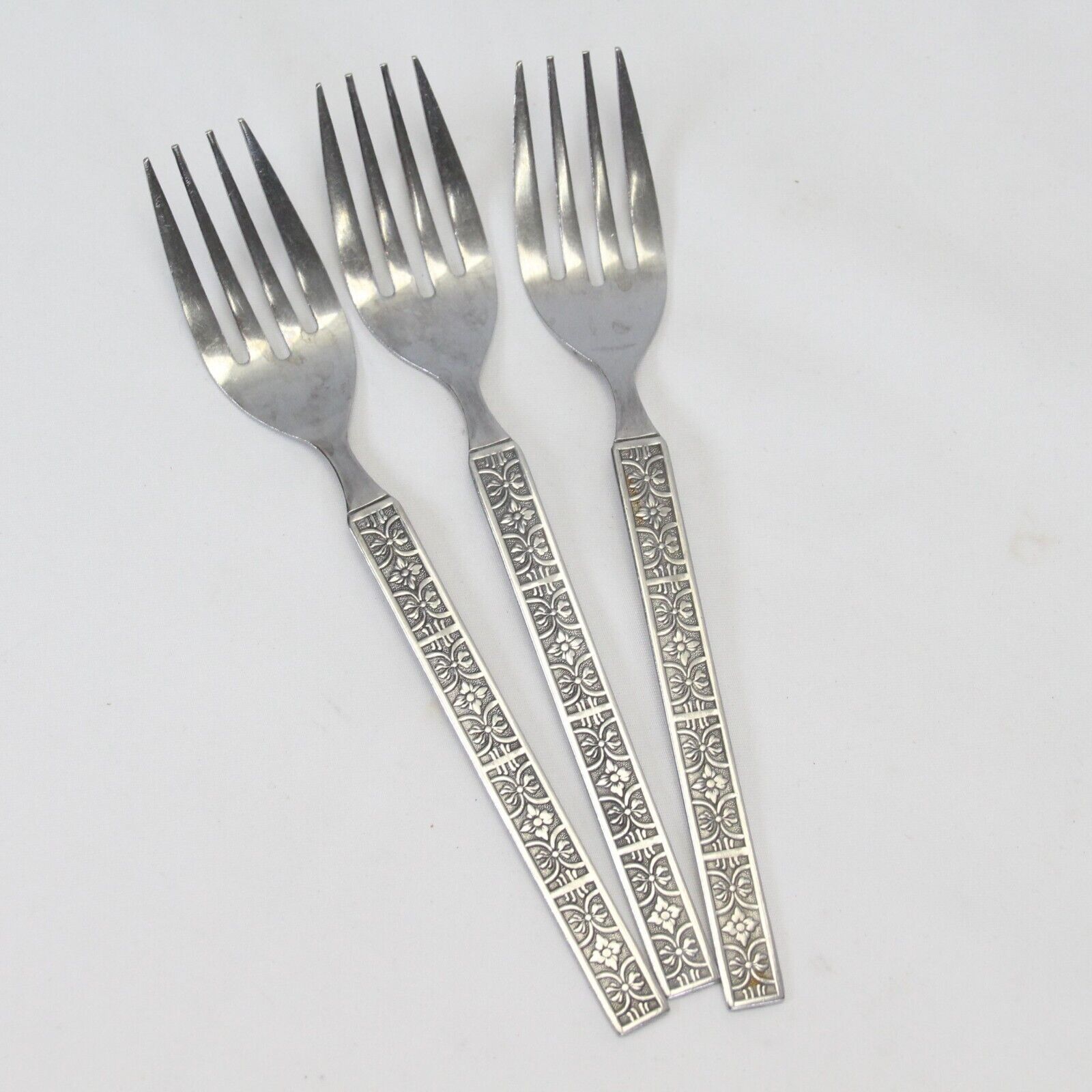 Utica UT139 UTI139 Salad Forks 6 3/8&quot; Stainless Lot of 3 - $8.81