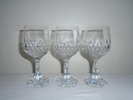 Schott-Zwiesel Tortosa Crystal Wine Glasses Set of Three Vintage 1970s - £15.57 GBP