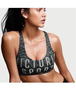 PINK Victoria&#39;s Secret Ultimate Sports Bra Straps Charcoal Reflective Lo... - €11,90 EUR