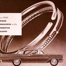1958 Perfect Cirlce Piston Rings Mercury Car Advertisement Automobilia D... - $24.99