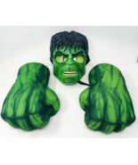 Hulk Halloween Costume Plush Hands + Light Up Mask One Size - $552.04 MXN