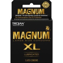 Trojan Magnum XL 3 Pack Latex Condoms(D0102H5IUXU.) - £9.17 GBP