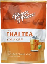 PRINCE OF PEACE INSTANT THAI TEA 14.8OZ 12 SACHETS - £23.22 GBP