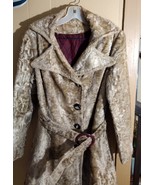 Women Vintage Faux Fur Coat 70&#39;s Coats Mod Coat - £31.93 GBP