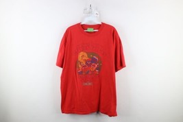 Vintage Y2K 2009 Sesame Street Mens XL Faded Spell Out Merry Christmas T-Shirt - £27.41 GBP