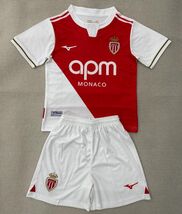 AS Monaco Home Shirt 2025/26 Kids Kit - $35.00