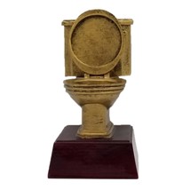 Gold Toilet Bowl Trophy - 6 Inch Tall | Last Place Loser Toilet Award - ... - $44.99