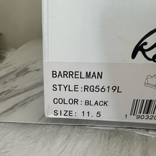 ROBERT GRAHAM Barrelman Leather Sneaker, Designer Black/Red Laces Size 11.5, NWT Item image 12